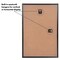 Americanflat Snap-In Picture Frame in Black - Set of 3 - Poster Frame with Slimline Molding, Plexiglass Cover, and Hanging Hardware - Black